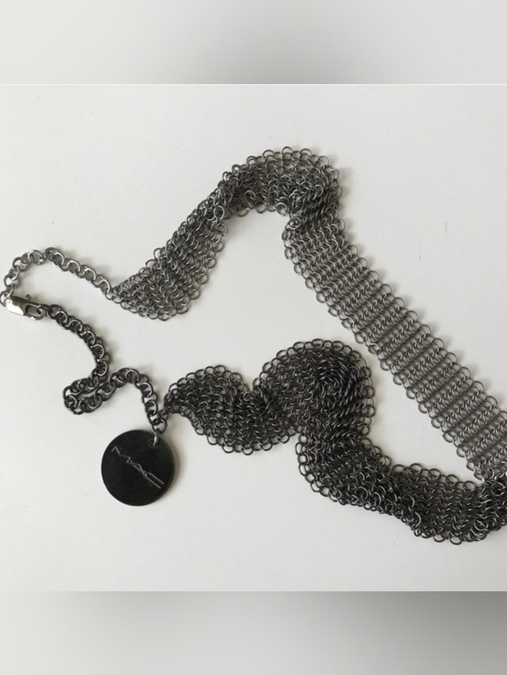 MAC Cosmetics mesh necklace